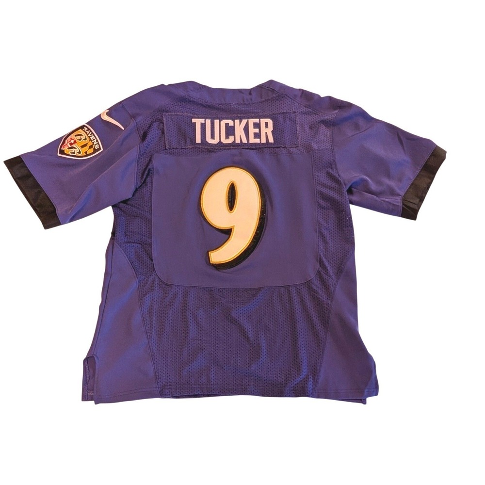 NFL Baltimore Ravens Justin Tucker #9 Nike On Field Jersey Men's 40 Medium - Picture 3 of 11